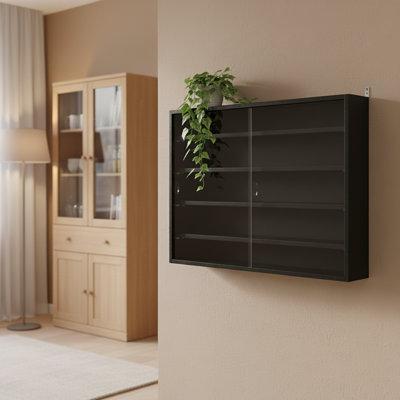 5Tier Wooden Display Case Car Model Storage Cabinet Blind Box Display Shelf Gift