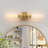 2-Light Ribbed Glass Wall Sconce