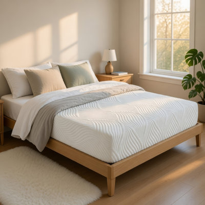 Mae Full Size Mattress, Cool Gel Memory Foam, Tencel Cover, 10 Inch Firm