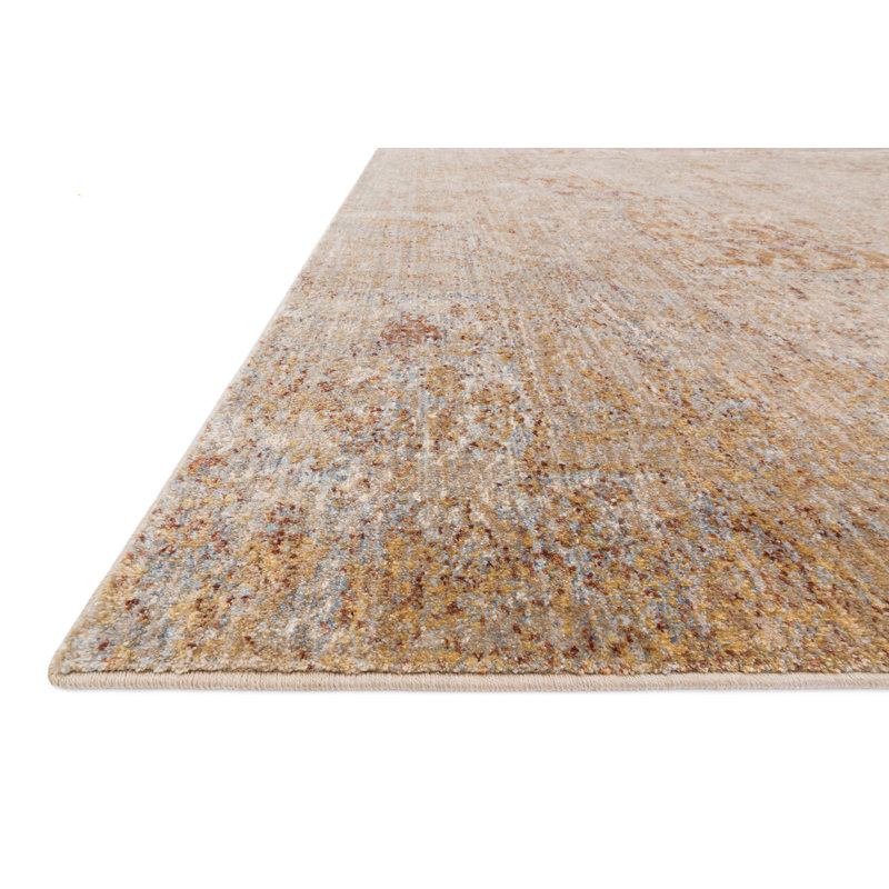 Tapis oriental Central Central Jefferson, Rectangle 2 pi 7 po x 4 pi