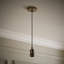 Alajuwon 1 - Light Brushed Brass Pendant