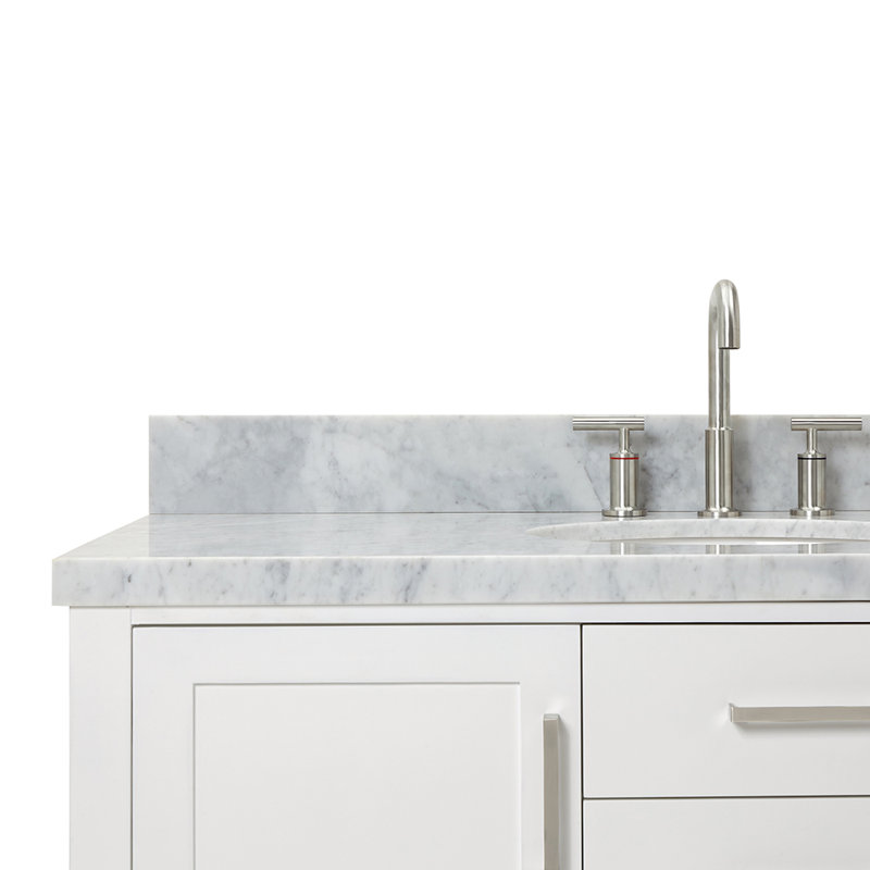Bayhill 49'' W Single Vanity, White
