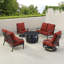 Pailynn Outdoor 6 - Piece Conversation Set-872480505