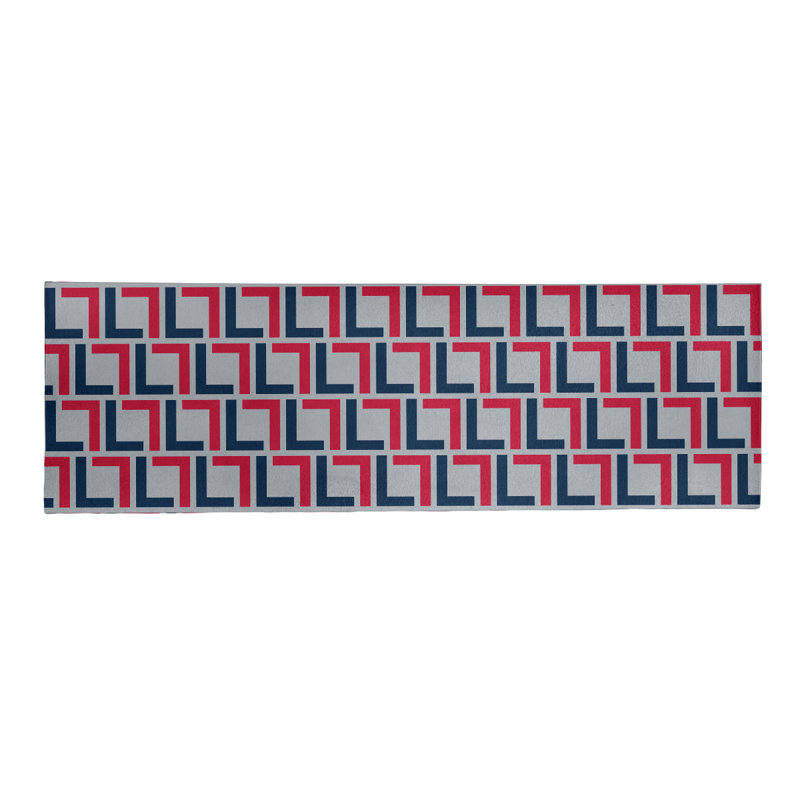 Tapis de couloir gris