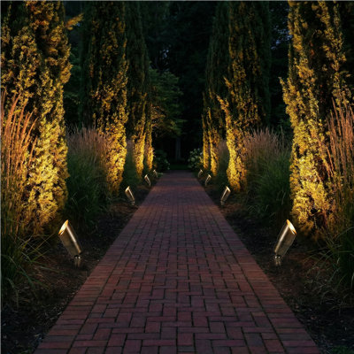 Bronze 12V Low Voltage Waterproof Outdoor Landscape Spotlight