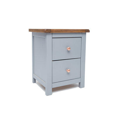 Connell 45cm W Solid + Manufactured Wood Bedside Table