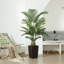 Adcock UV Resistant Artificial Palm Tree, Faux Palm Tree with Decorative Base for Indoor Outdoor-200411184-200411213
