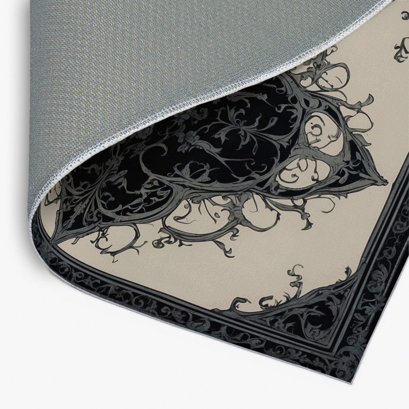 Tapis intérieur et extérieur Enchanted Grace, Rectangle 1 pi 6 po x 2 pi 6 po