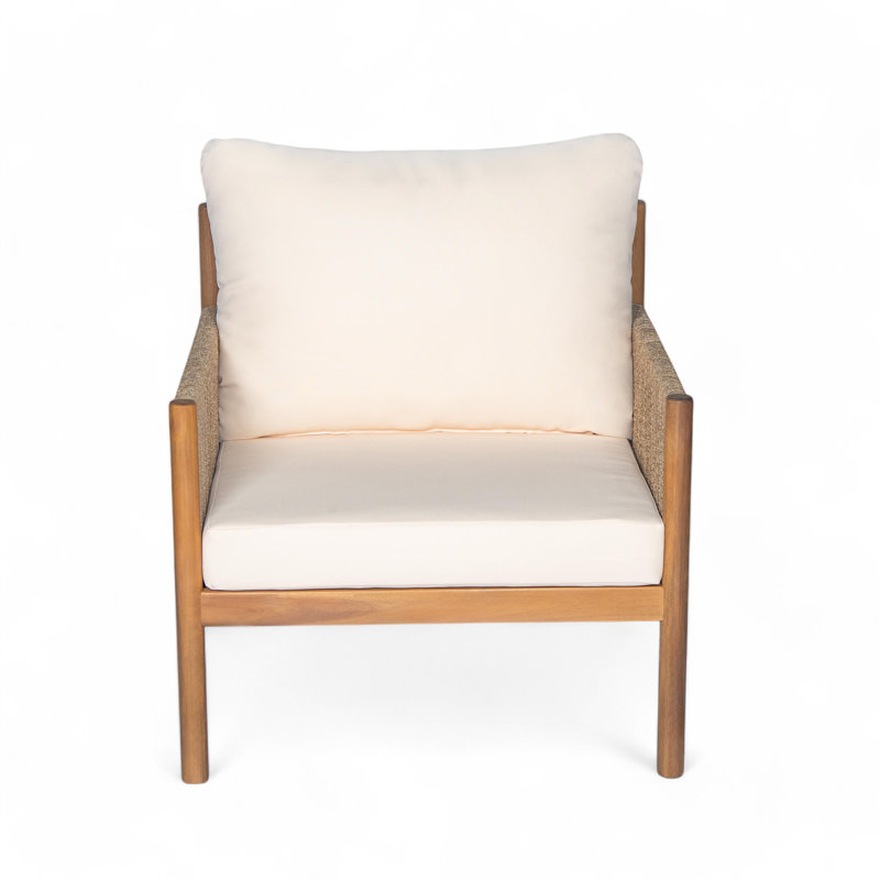Fauteuil club avec coussins Fielder, 1