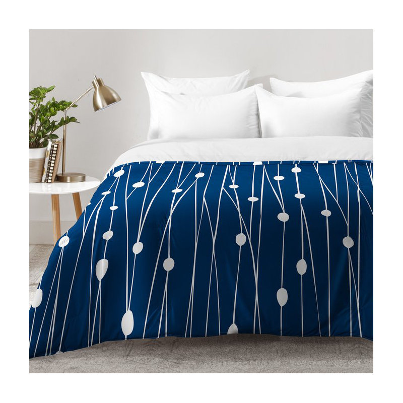 Ensemble d'édredon intriqué, Édredon pour lit simple TG + 1 taie décorative