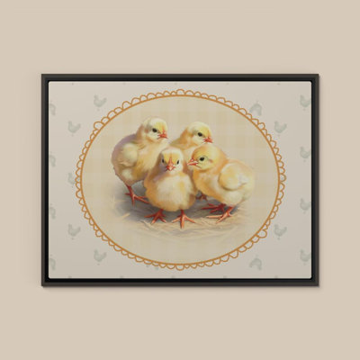 «Baby Chicks» par CAD Designs - Impression sur toile