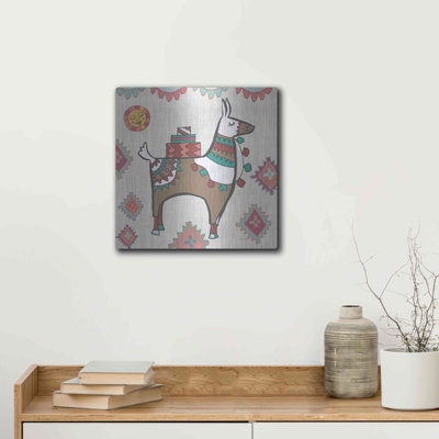 «Playful Llamas I» par Farida Zaman