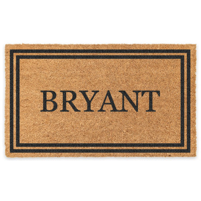 Personalizable Non-Slip Outdoor Doormat
