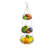 Prep & Savour Dobrosav Metal Hanging Fruit Basket