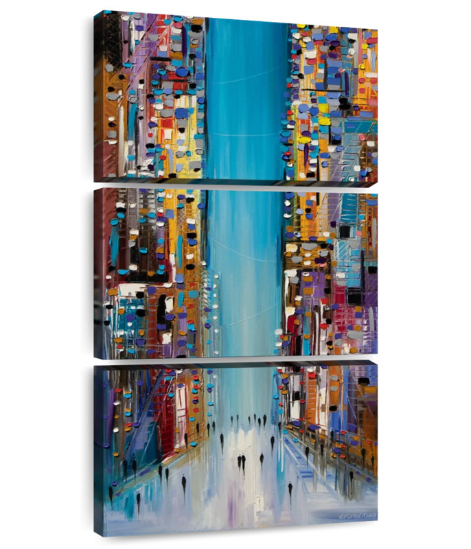 City Expression, H 27 po x l 12 po