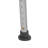 DC-HY3400L-WH-GG Juanita Aluminum Height Adjustable Bath and Shower Chair