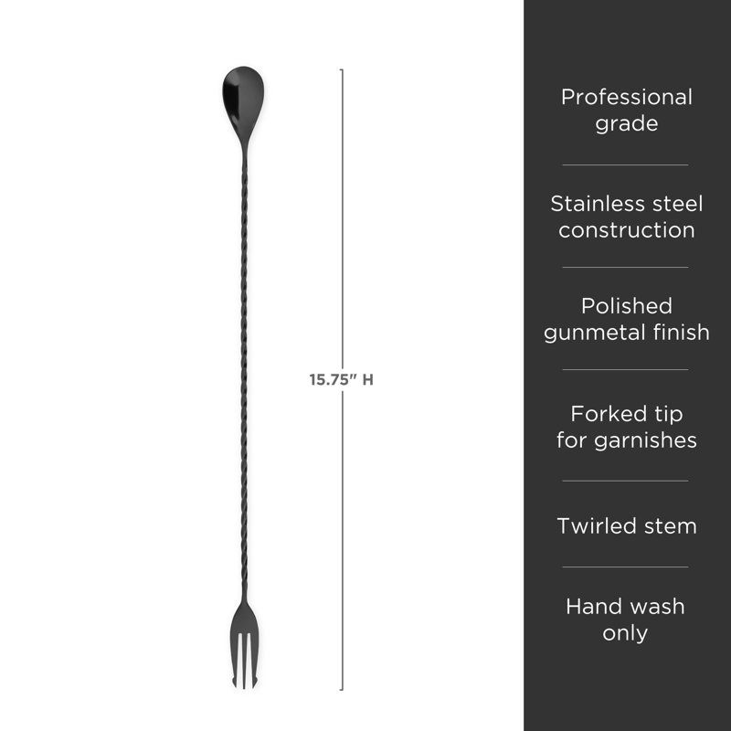 Viski Warren Trident Bar Spoon