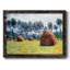 Haystacks At Giverny, 1884, reproduction d'art encadrée sur toile par J Paul-771356475-771356471