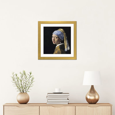 " Girl With A Pearl Earring " by Mambo Art Studio