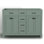 Base de meuble-lavabo double 48 po seulement, lavabo non inclus
