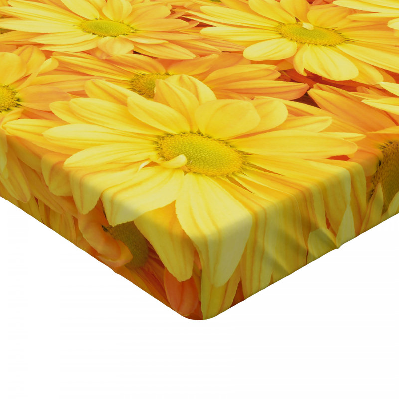 Drap-housse floral, Drap-housse simple TG