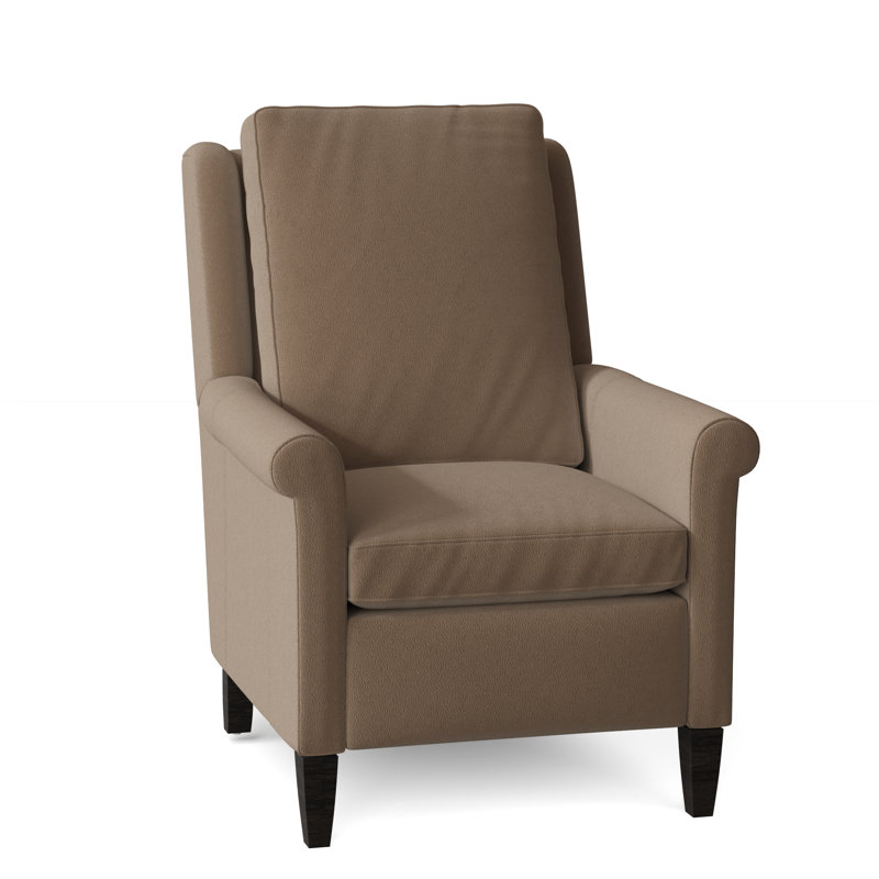Timber Recliner, Anilina Cacao Genuine Leather, Cobblestone, Power