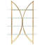 Ayushman 175 cm H x 120 cm W Stainless Steel Book Cabinet Bookcase-706039101