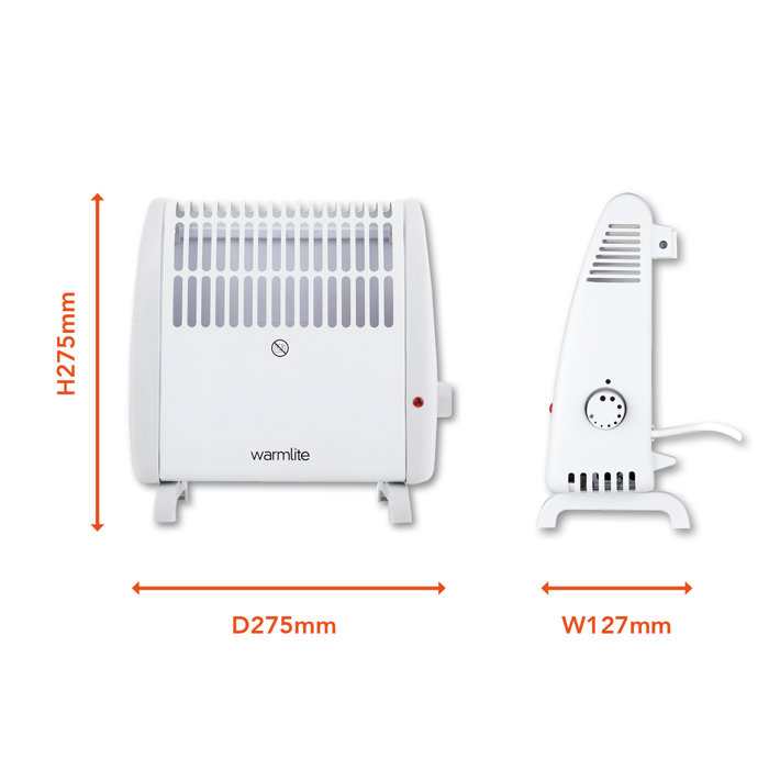 Wayfair Portable Radiator CANDY 450 Watt Electric Radiant Radiator Heater | Wayfair.co.uk