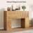 Vividwood Wood Console Table For Entryway-815398075