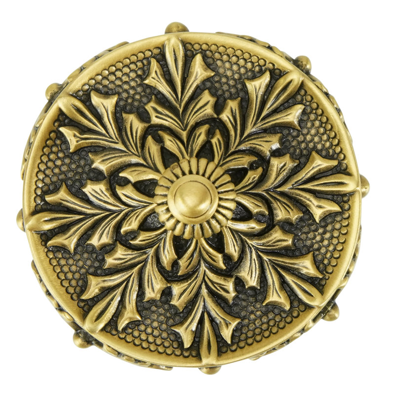 NANTUCKET KNOB, 1.375, GOLD, 1.375