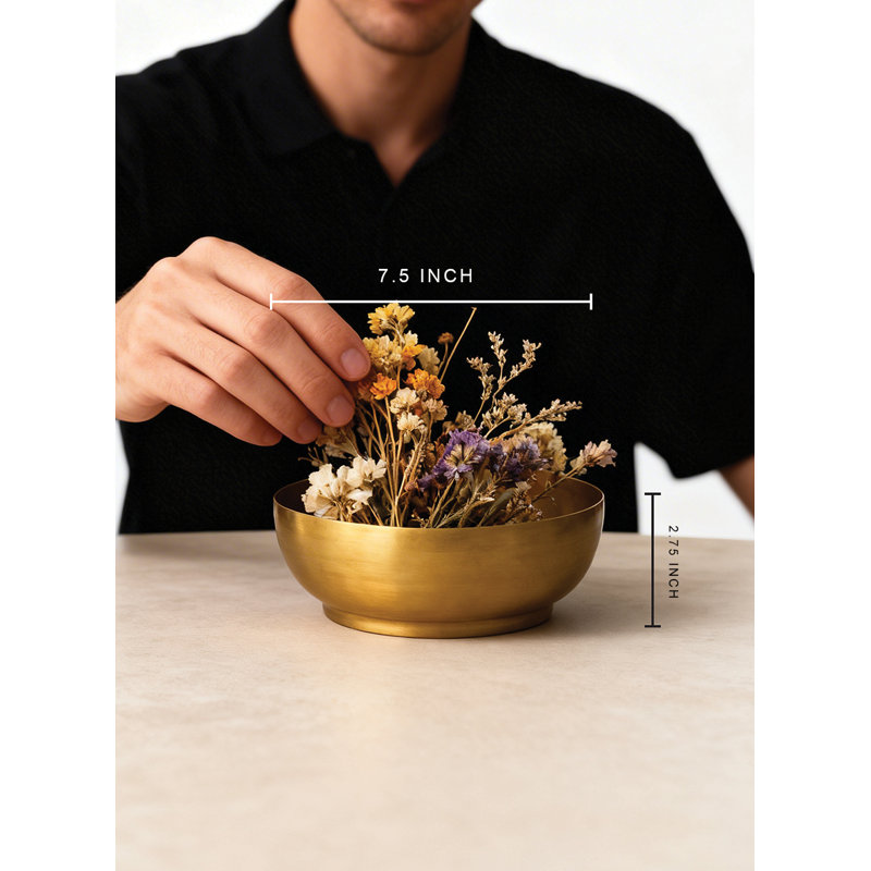 Lambousa Metal Decorative Bowl 5
