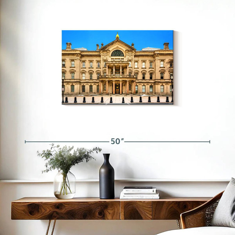 New Jersey State House, H 20 po x l 30 po