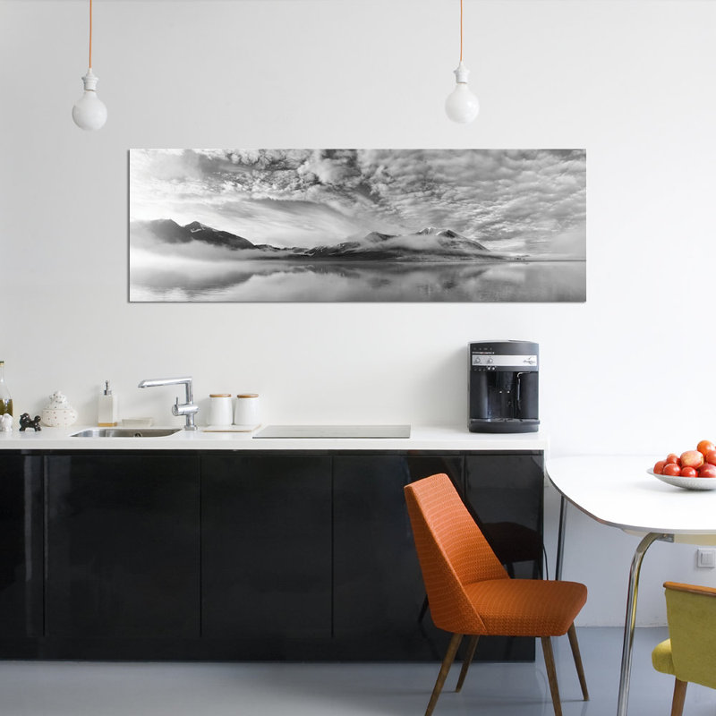Reproduction de photo sur toile tendue morning mist, H 12 po x l 36 po x P 1,5 po