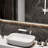 Waterfall Bathroom Sink Faucet, Composed Of Brass, Single Mechanism For Effortless Water Temperature And Flow Regulation, To Make Most Counter Space Faucet In , Built From Fine Seamless Adjustment,-121612977