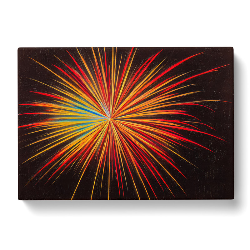 Mind Blowing Fireworks - Wrapped Canvas, 35cm H x 50cm W x 3cm D