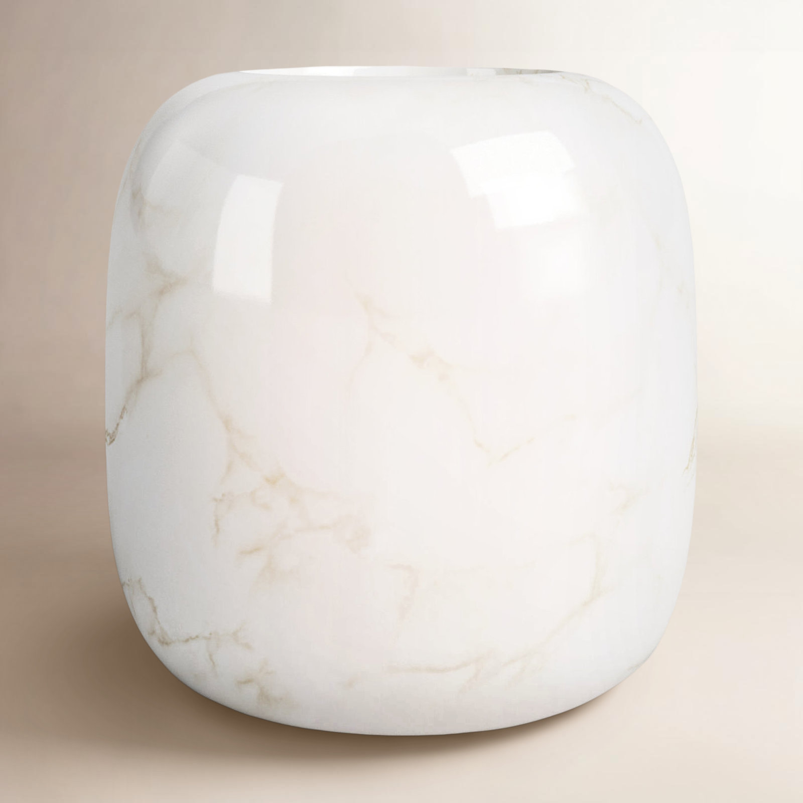 Stone Votive Candle Holder