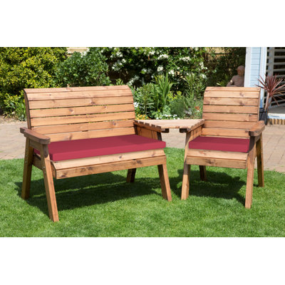 Gallardo Solid Wood Pine Outdoor Bench