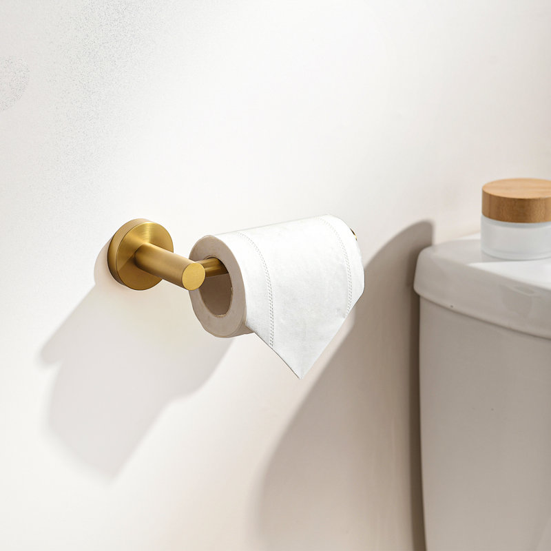 ANZZI 4-Piece Bathroom Accessories Set, Brushed Gold