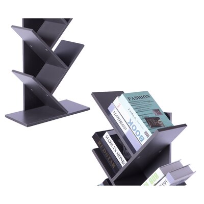 Latitude Run® Ato Geometric Bookcase & Reviews | Wayfair