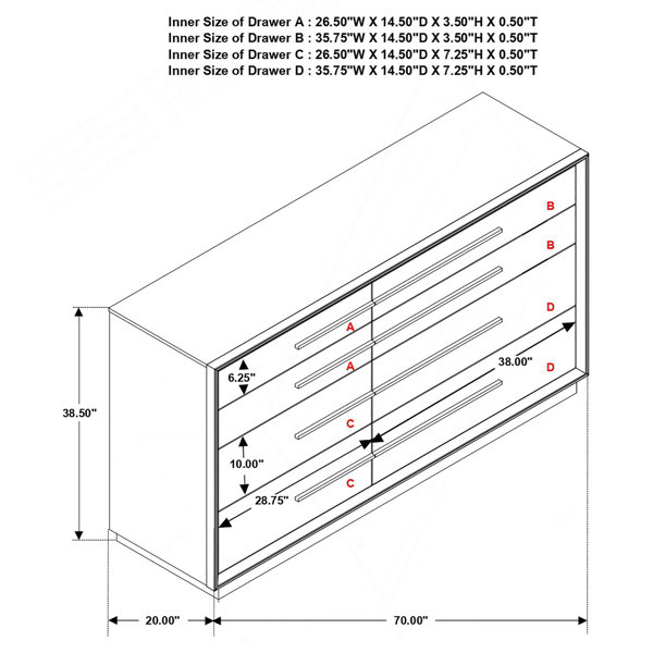 Dimensions du produit