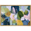Œuvre botanique abstraite, photos de salon moderne et coloré, impression sur toile encadrée-126662286-126662287