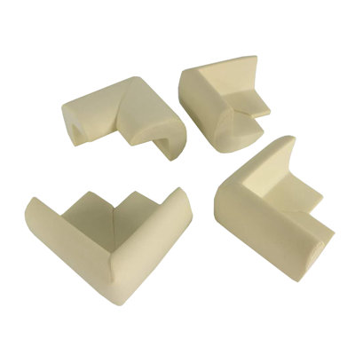 20Piece Corner Guards Cushion Protectors Bumper Furniture Edge Safety Cover Table Corner Protector Baby Bumper Guard  CreamyWhite 16850