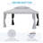 Patio Gazebo, Outdoor Gazebo Canopy Shelter With Netting And Curtains, Aluminum Frame For Garden, Lawn, Backyard And Deck (Canopy)-112604625-112604628