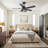Vaczon 42" Smart Ceiling Fan with Light Kit and Remote Control, 6 Speeds Reversible DC Motor, Double-Sided Wood Blades, Timer, 6''/10'' Downrods, for Indoor/Covered Outdoor Use-317184725