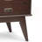 Draper - Mid Century Side Table - Medium Auburn Brown-798765210