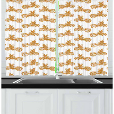 Tailored Kitchen Curtain