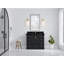 Boston 42 po X P 22 po De meuble-lavabo simple en fer forgé Quartz-108493148