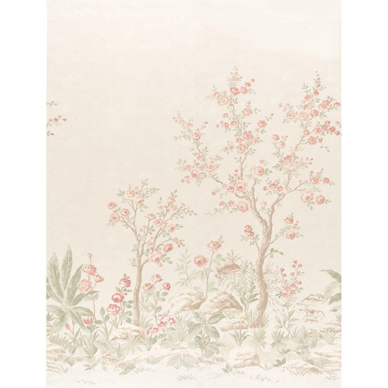 Charlotte's Garden Wallpaper, Pink