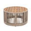 Ensemble de 2 tables rustiques industrielles-387852780