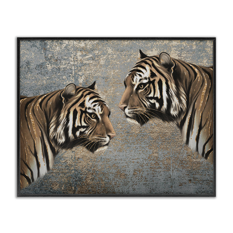  Duo de miroirs en miroir, estampe numérique par Svetlana Aleynikova, H 24 po x l 30 po, Giclée encadrée noir minuit